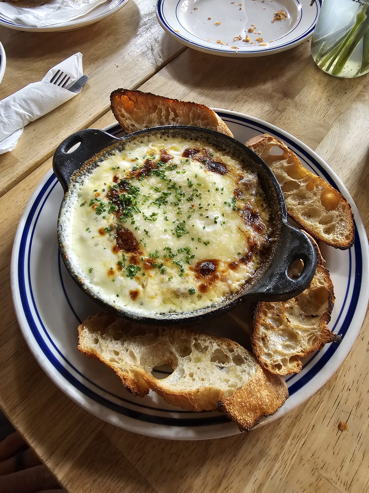 Ham and cheese breakfast skillet
