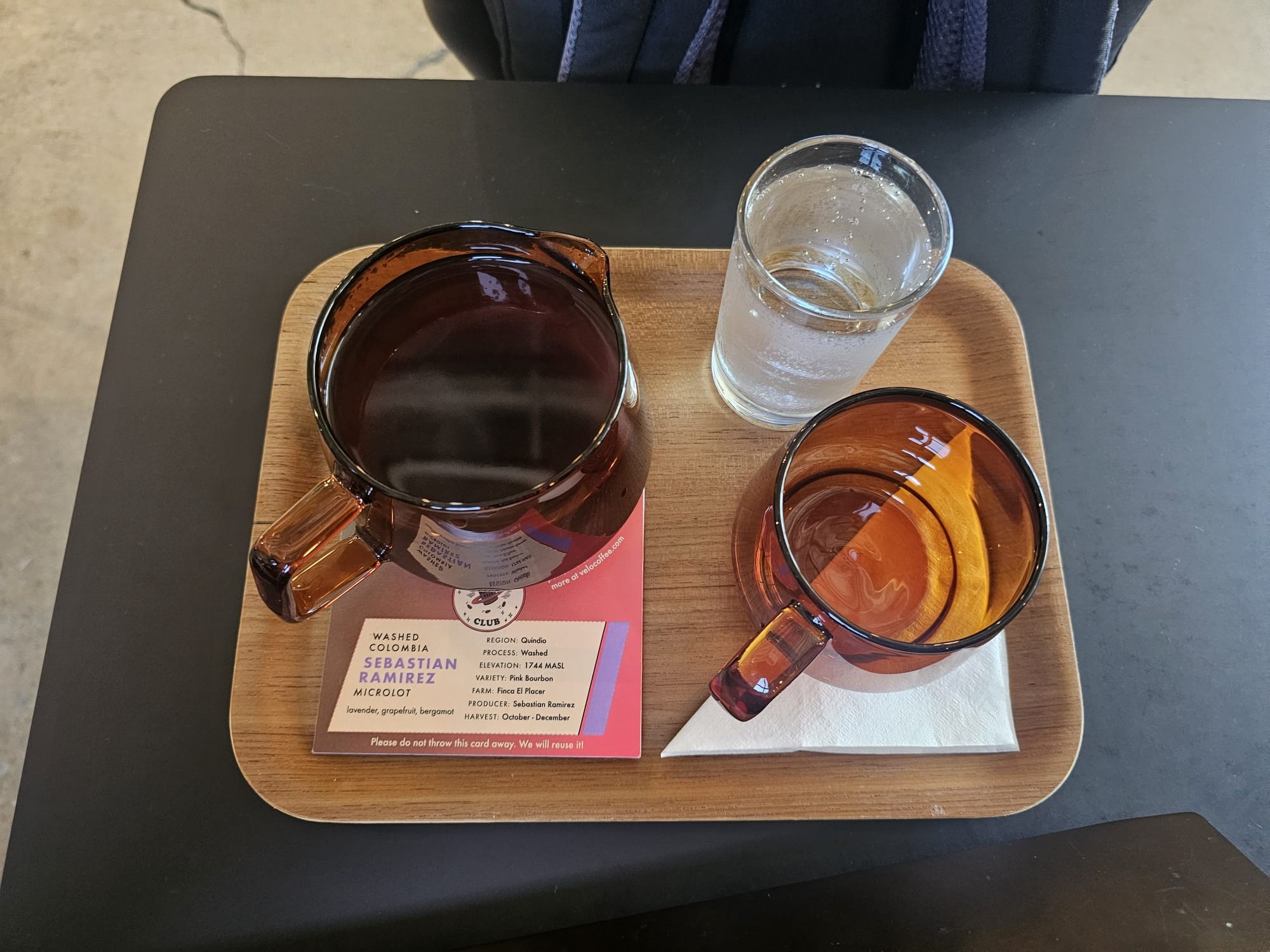 Velo drip coffee